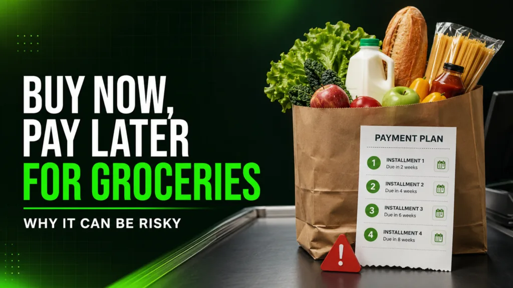 Buy Now, Pay Later for Groceries Why It Can Be Risky